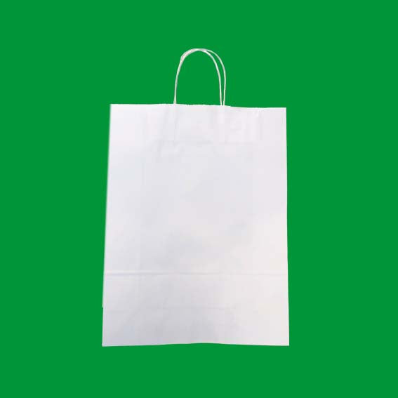 Bolsa Blanca Con Manilla